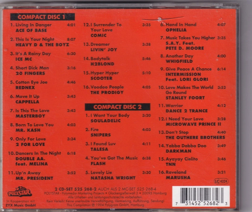 -2191- Super Dance - Vol. 7 - Doppel-CD- vg++ - Bild 2 von 2