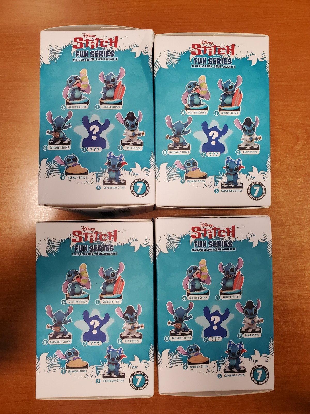 4 Pack: YuMe Disney Lilo & Stitch Fun Series Hero Blind Box NEW E12A
