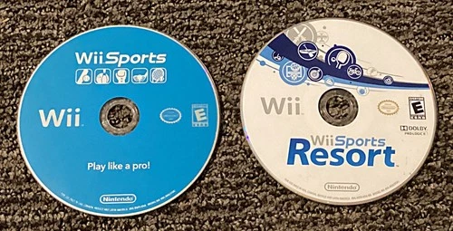 New ListingWii Sports & Wii Sports Resort ~Discs Only~ Nintendo Wii