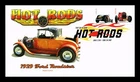 US COVER HOT RODS FIRST DAY ISSUE COMBO PANDA CACHET