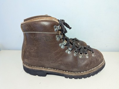 Vintage Vasque Montana Italy 7505 Hiking Boots Vibram Mens Size 10