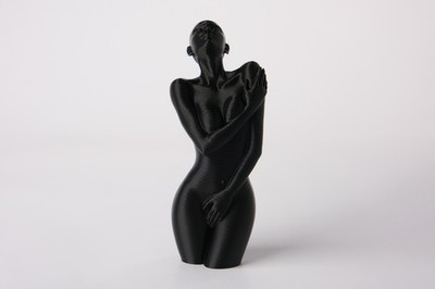 Abstract Nude Female Sculpture moderne Deko Skulptur Figur schwarz