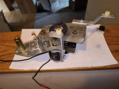 1963 Rowe AMI 1100 mech turntable motor with shifter coil, complete working