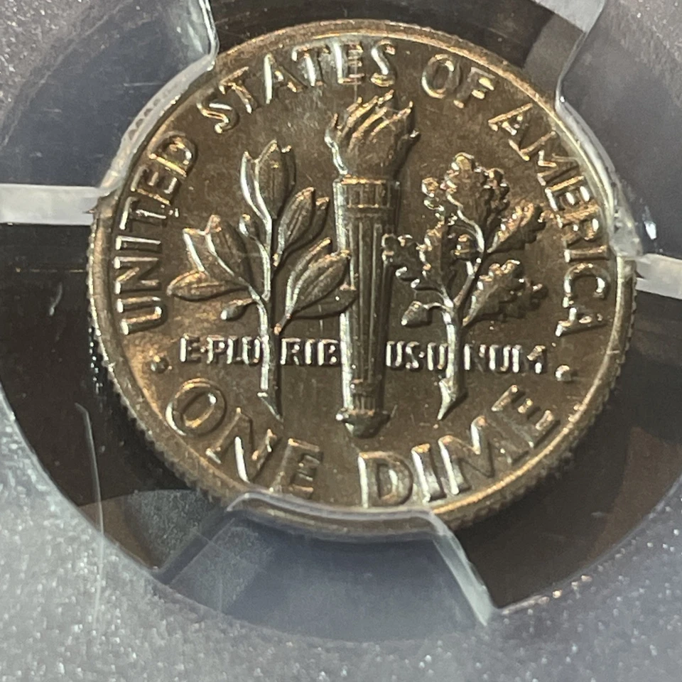 A Lot of a 1973 Roosevelt Dime PCGS MS65 & 5-1903 V Nickels - Image 3 of 4