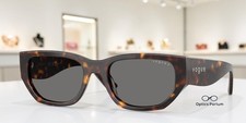 VOGUE VO5586S W65681 Dark Havana Dark Grey Polarized 53 mm Women's Sunglasses