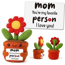 Mini Mom Birthday Gifts from Daughter Son, Handmade Cute I Love You