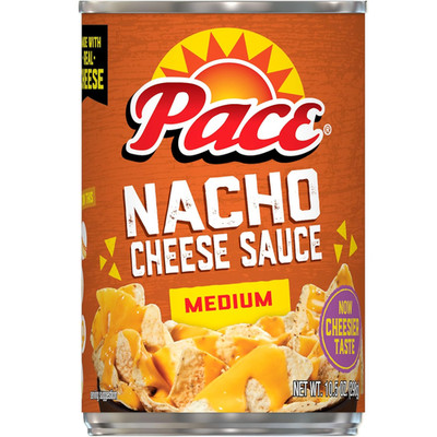 Pace Medium Nacho Cheese Sauce, 10.5 Oz Can