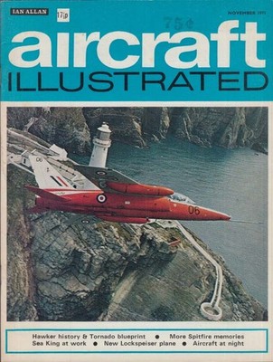 AIRCRAFT ILLUSTRATED 11 1971 Sea King HAS1; Concorde; USAFE Cessna 0-2A &c