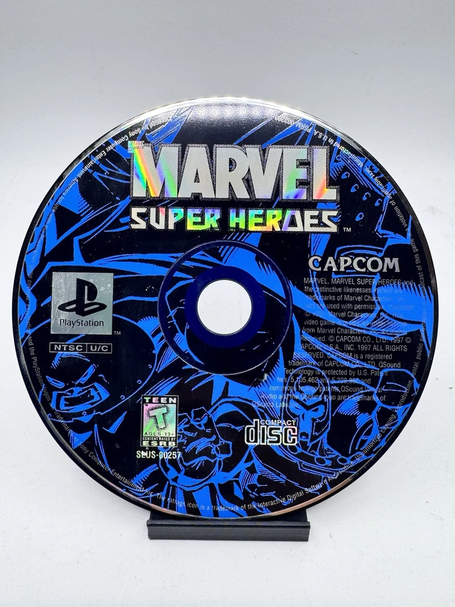 Marvel Super Heroes - PS1 Loose Version Américaine NTSC PlayStation