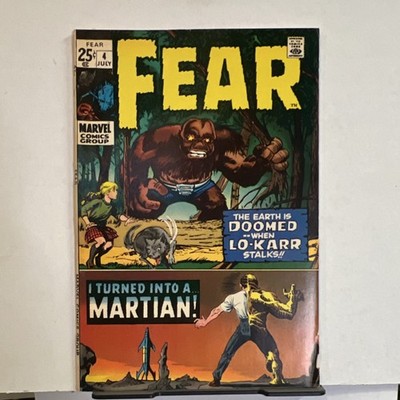 Marvel Comics Fear #4 (1971 Lo-Karr Single Issue, Color Comic Book)