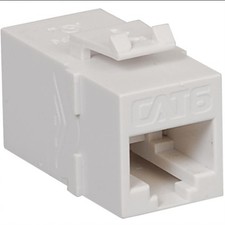 ICC CAT 6 Modular Coupler White IC107CP6WH UPC 633758037488