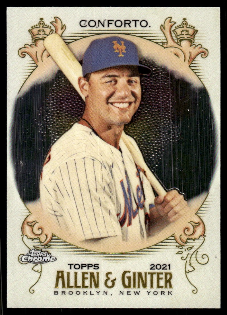 Michael Conforto 2021 Topps Allen & Ginter Chrome #175 Mets MLB READ FREE SHIP