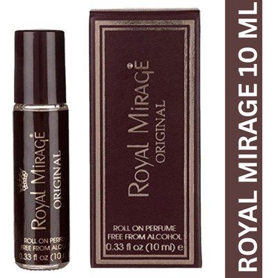 Royal Mirage Original Roll On Attar alcohol Free Long lasting fragrance 10 ml