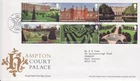 GB Stamps First Day Cover Hampton Court Palace, gardens, royalty, maze SHS 2018