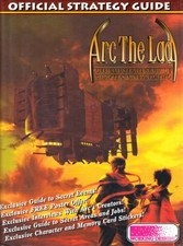 ARC THE LAD OFFICIAL STRATEGY GUIDE By Henry Lapierre - Hardcover **Excellent**