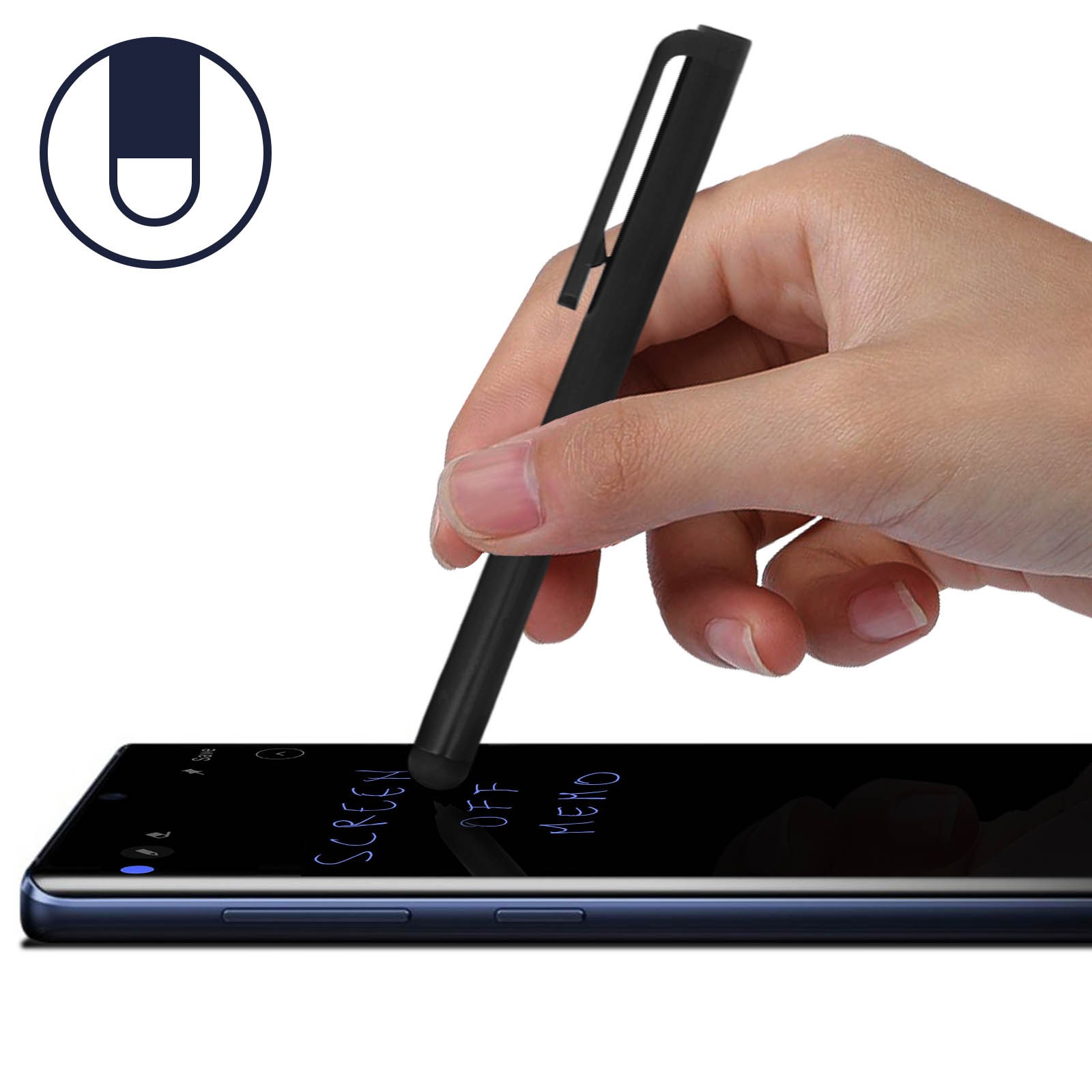 Stylo tactile universel capacitif pour écran capacitif iPhone Android et tablette tactile