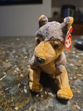 Sarge Ty Beanie Baby German Shepherd Puppy Dog MWMT Birthday February 14 2000