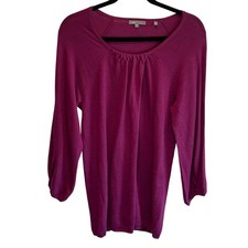 Vince Purple Cashmere Long Length Sweater - size Medium