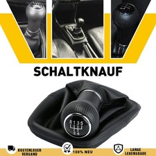 5-Gang Schaltknauf Schaltsack 12mm Loch Für VW Golf 2 3 Polo 6N Passat 35i Neu..