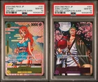 o-Nami & Zoro 2nd anniversary PSA 10 sequential OP06 101 OP05 067 — One Piece