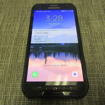 SAMSUNG GALAXY S6 ACTIVE (AT&T) CLEAN ESN, WORKS, PLEASE READ!! 64159