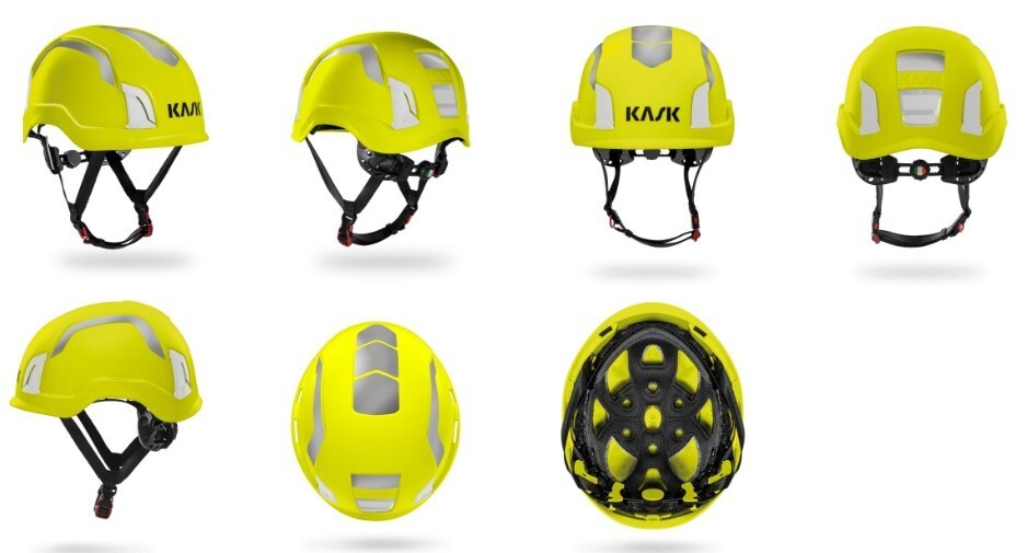 KASK WHITE ZENITH X HIGH VIZ CLIMBING HELMET - ARBORIST CLIMBING