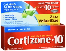 CORTIZONE-10 CREAM 2OZ   hydrocortisone TOPICAL CREAM (G) 1 % 