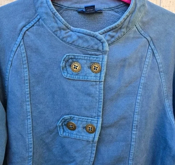 Naartjie Kids Peplum Ruffle Button Up Long Sleeve Bouse Top XXXL 10 Years - Image 2 of 4