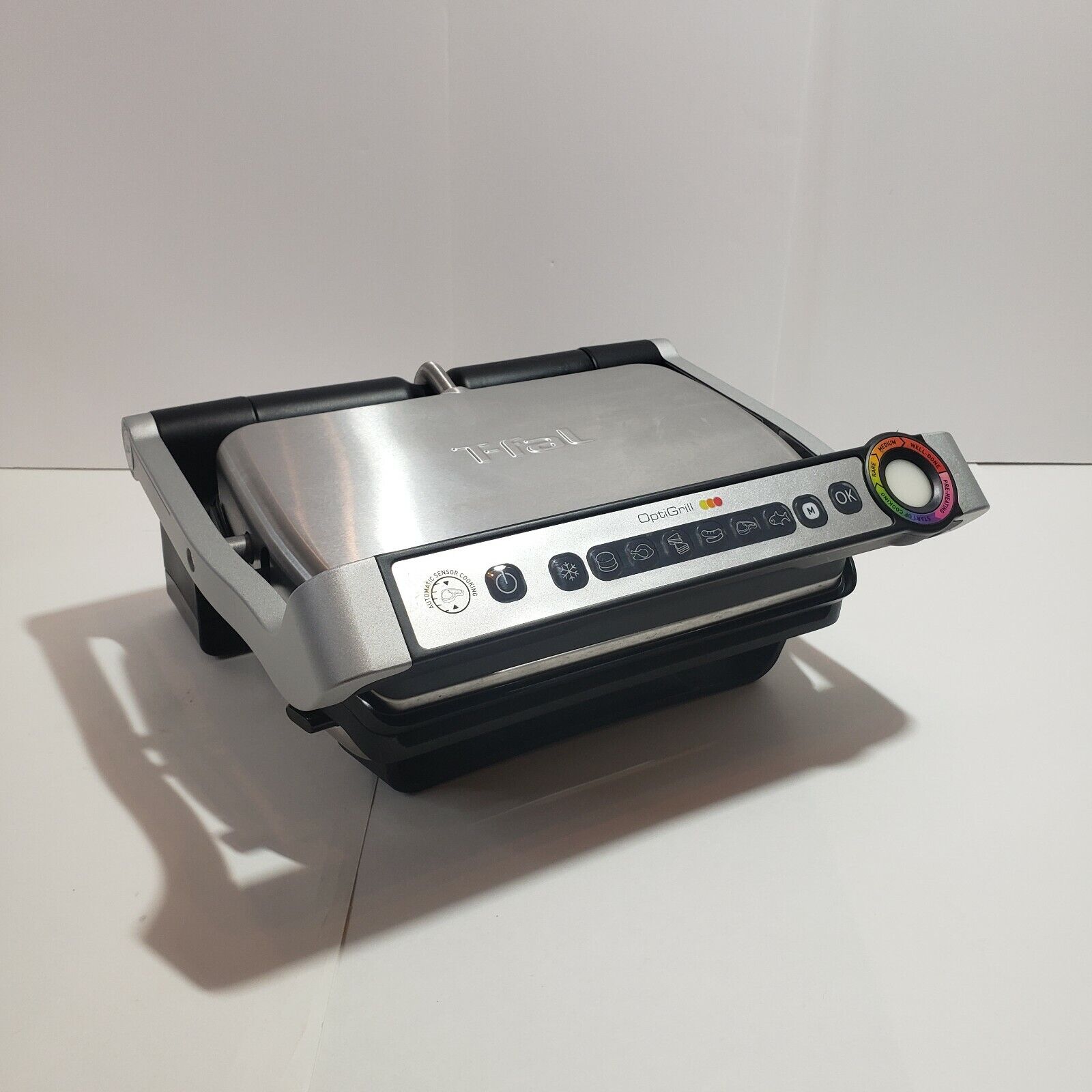 T-fal OptiGrill Plus Stainless Steel Indoor Electric Grill, 1 ct - Fry's  Food Stores