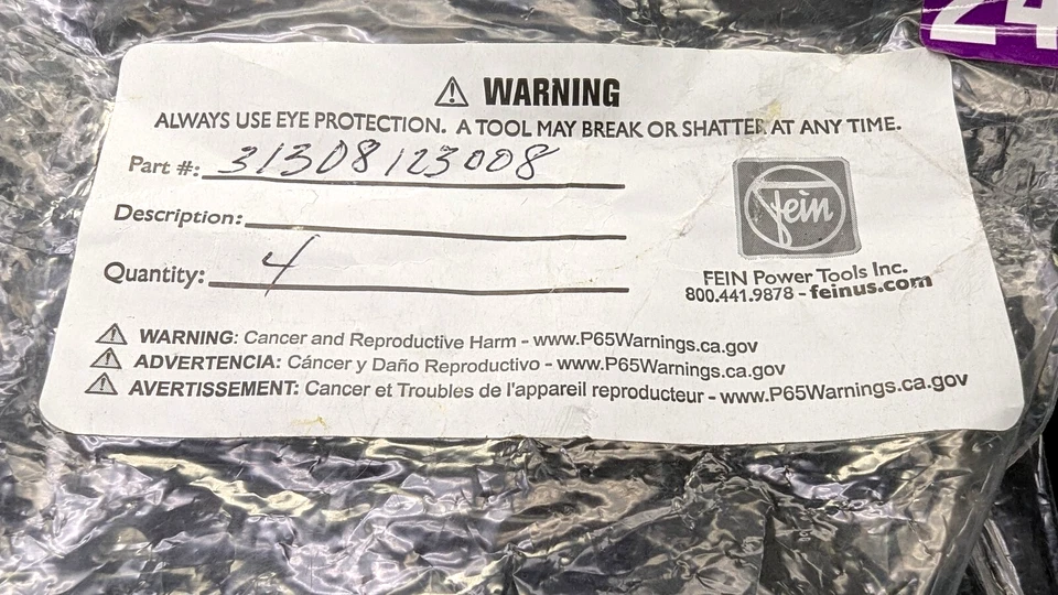 NUEVA HOJA DE CORTE FINA 31308123008 - Hecha en Alemania - Envío gratuito - Imagen 3 de 4