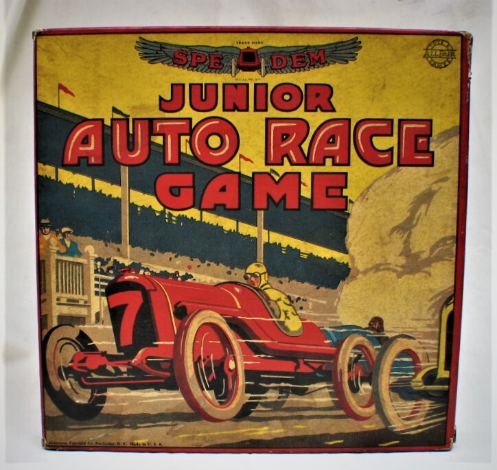 アミューズメント景品　13点セット Vintage 1920's Game Spe Dem Junior Auto Race Game by All