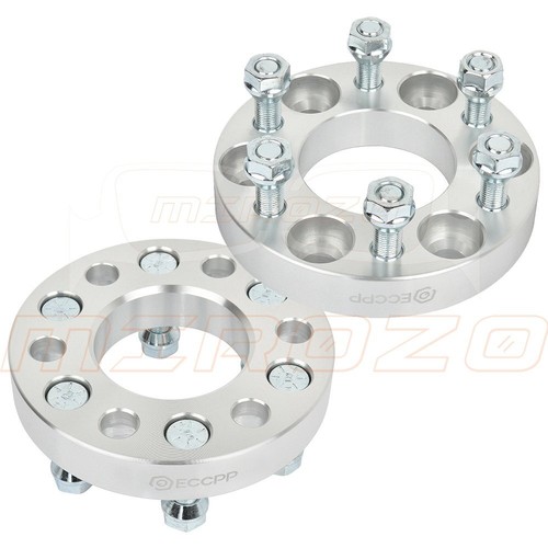 2 pcs 1" thick 6x4.5 1/2" studs For Dodge Viper Dakota Durango wheel spacers - Picture 2 of 11