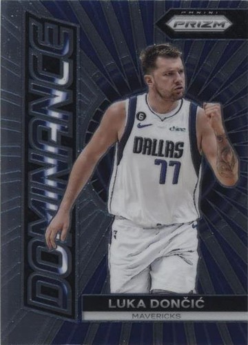 2023-24 Panini Prizm - Dominance #2 Luka Dončić Silver Prizm