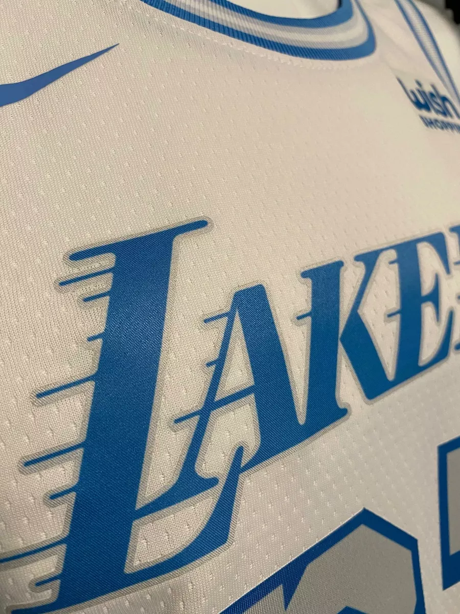 LeBron James Los Angeles Lakers Nike Preschool 2020/21 Swingman Jersey White - City Edition