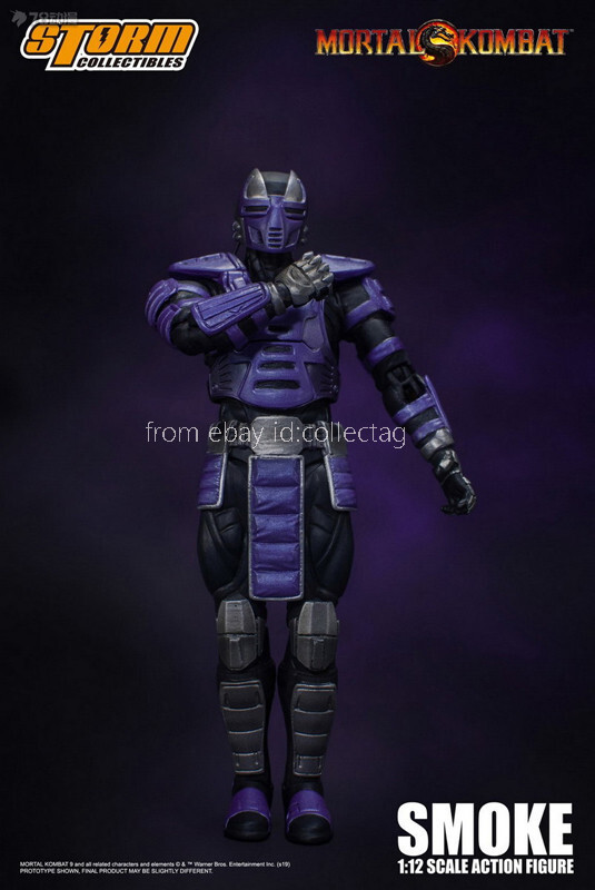 Storm Collectibles モータルコンバット smoke 1/12 Storm Toys 1/12 Mortal Kombat Smoke Action Figure In Stock
