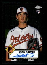 Dean Kremer 2021 Topps Chrome Platinum Rookie Auto #PA-DK