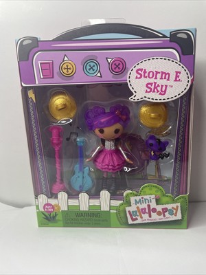 Mini Lalaloopsy Storm E. Sky 3'' Figure w/Pet and Accessories NEW Ages 3+
