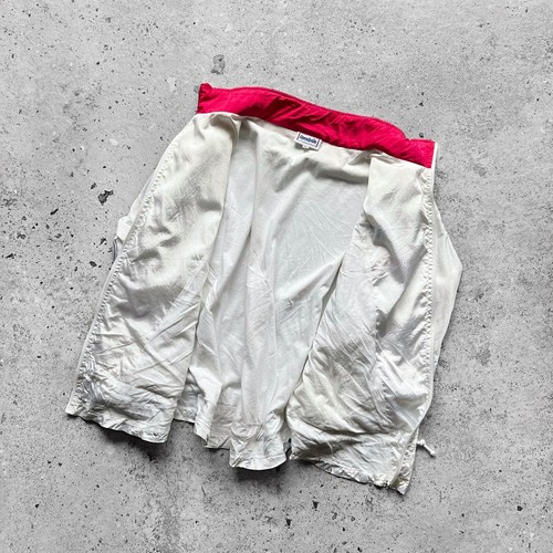 Reebok Vintage 90s Unisex Blanco Manga Larga Chaqueta Pista Bolsillos Cremall... - Imagen 5 de 11