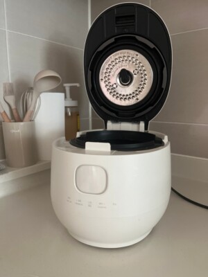 CUCHEN Brain Full Stainless Dual Presser Rice Cooker for 6 people