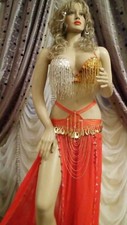 Professional Egyptian belly dance dress