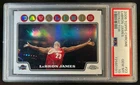 2008-09 Topps Chrome LeBron James Refractor #23 Cavaliers PSA 10