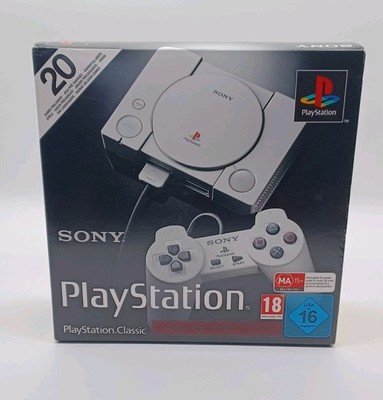 Sony PlayStation Classic PS1 Mini Konsole mit 2 Controller | CIB | Neuwertig