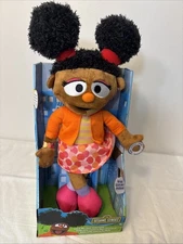 Sesame Street LOVE MY HAIR GABRIELLE PLUSH DOLL Sings/Talks 14" Age 18+ Mos ~New