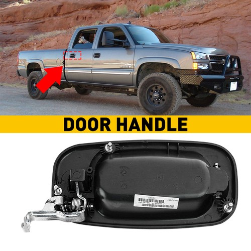 Manija de puerta exterior trasera derecha GM1521105 para Chevrolet Silverado 2001-2006 - Imagen 12 de 14