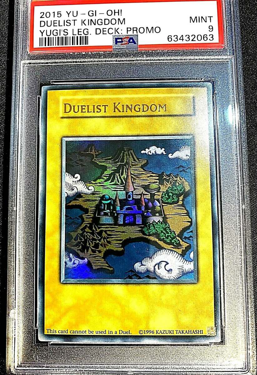 PSA 9 MINT Duelist Kingdom Holo Promo YUGI'S LEGENDARY Deck 2015