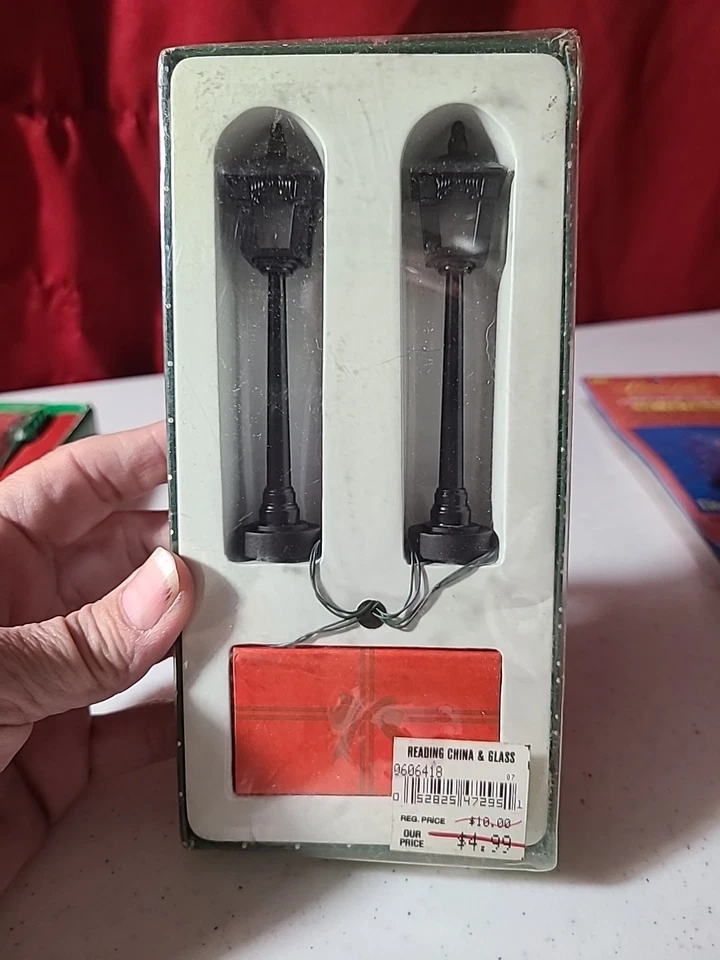 Lampione casa delle bambole in miniatura lampione - Immagine 4 di 4