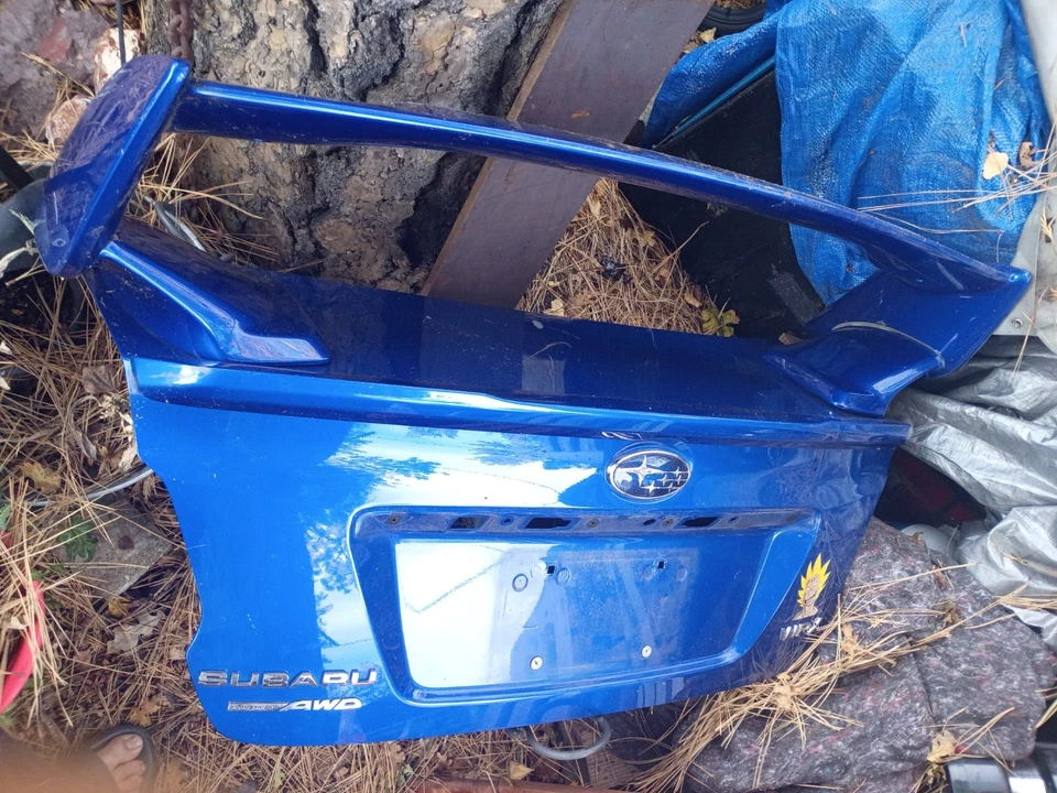Subaru WRX STI Trunk With STI Wing - Image 2 of 3