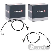 2X JP Group ABS-SENSOR Raddrehzal Hinten Passend FüR Nissan X-TRAIL Renault Kole