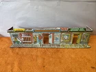 J -Vintage 1950s Ideal ROYAL CANADIAN MOUNTED POLICE JAIL Trading Post Tin Litho