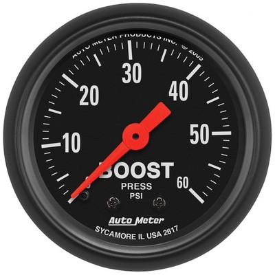 AutoMeter 2617 Z-Serie Mechanische Ladedruckanzeige
